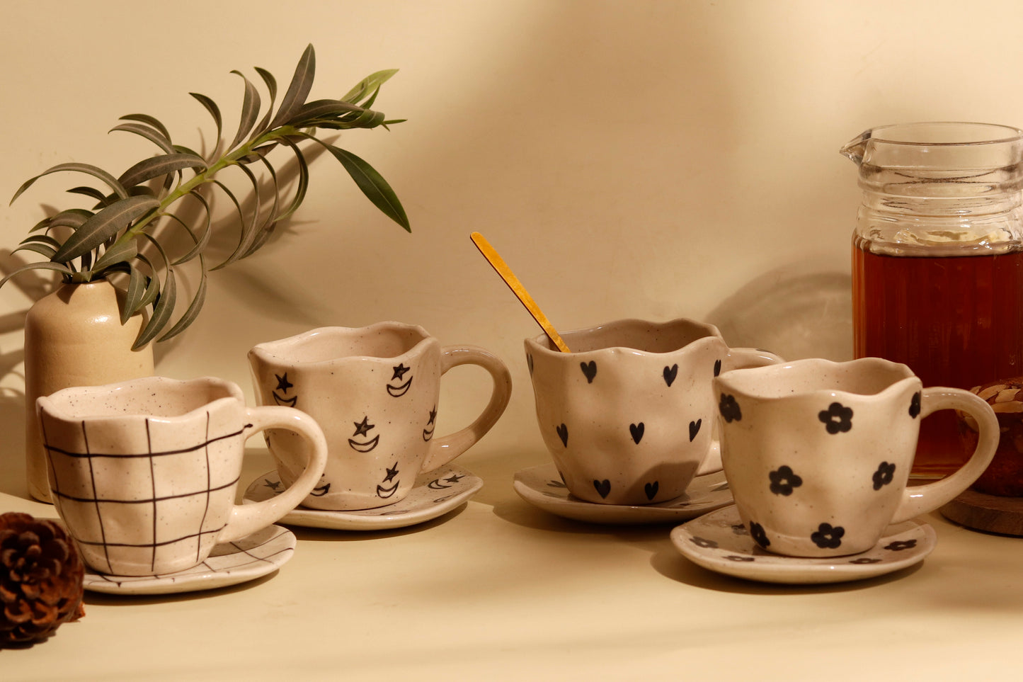 Classic Cup and Saucer Set
