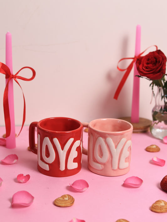 'I LOVE YOU' Mug Combo