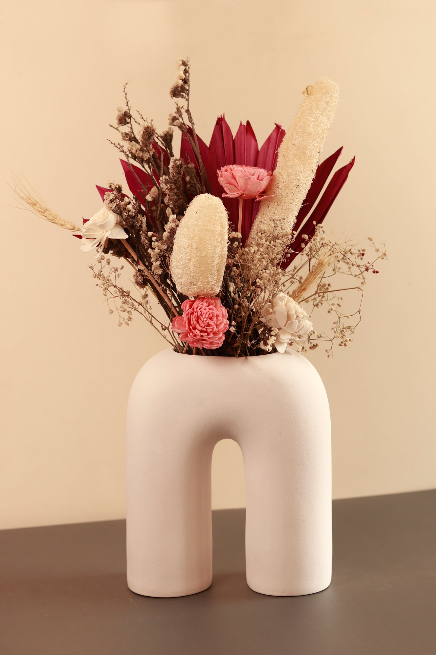 "Romantic Pink Purity" Assorted Bunch