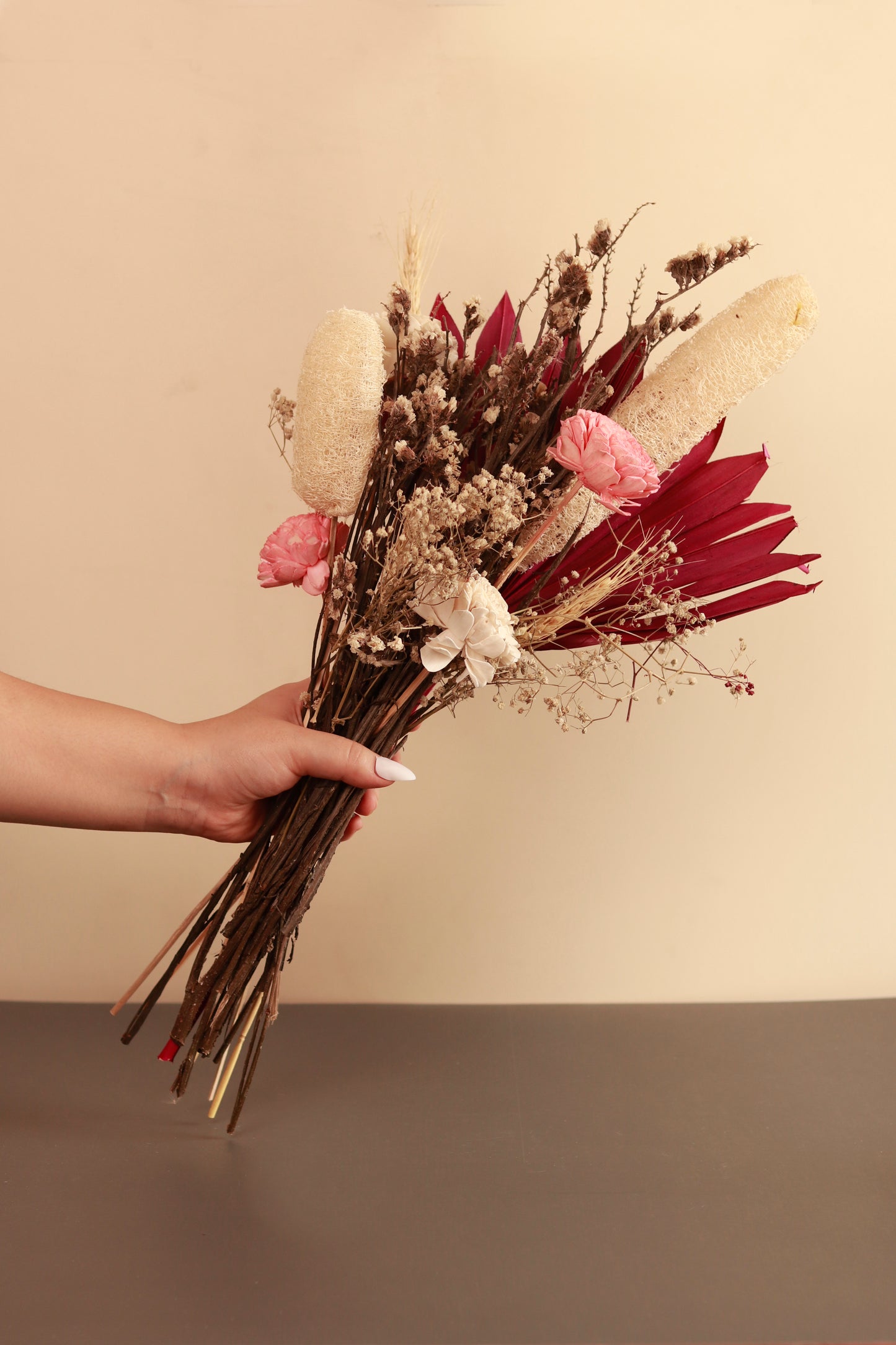 "Romantic Pink Purity" Assorted Bunch