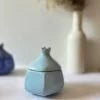 Pomegranate jars- small (with gold)