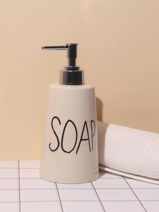 BRUSH SOAP WASH ceramic bathroom accessories set (3 pieces set)