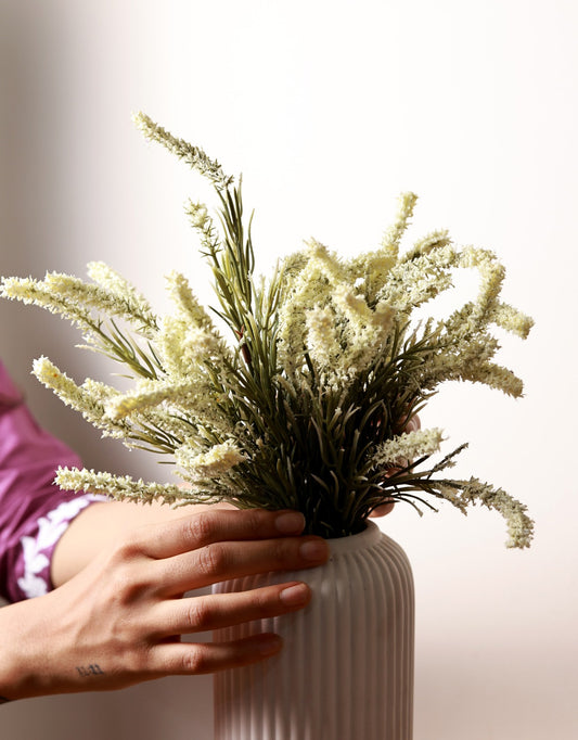 Artificial Lavender Flowers- White