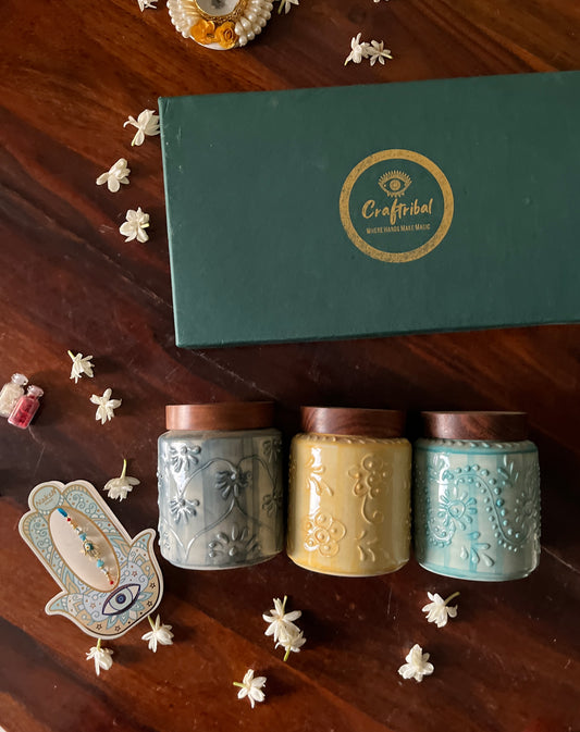 Artisanal Jar Bliss Rakhi Hamper