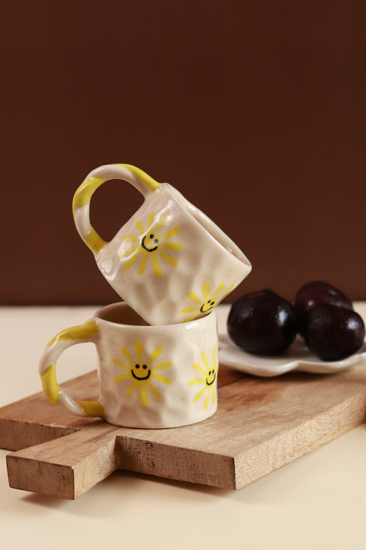 Sunflower Tea Cups