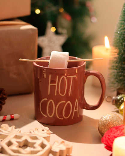 ‘HOT COCOA’ and 'ME TIME' Mug Combo