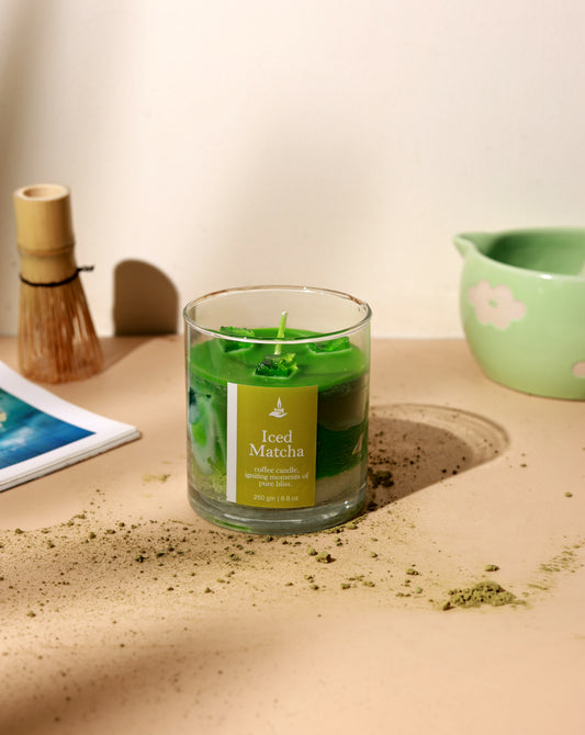 Matcha Scented Candle (Coffee Candle)