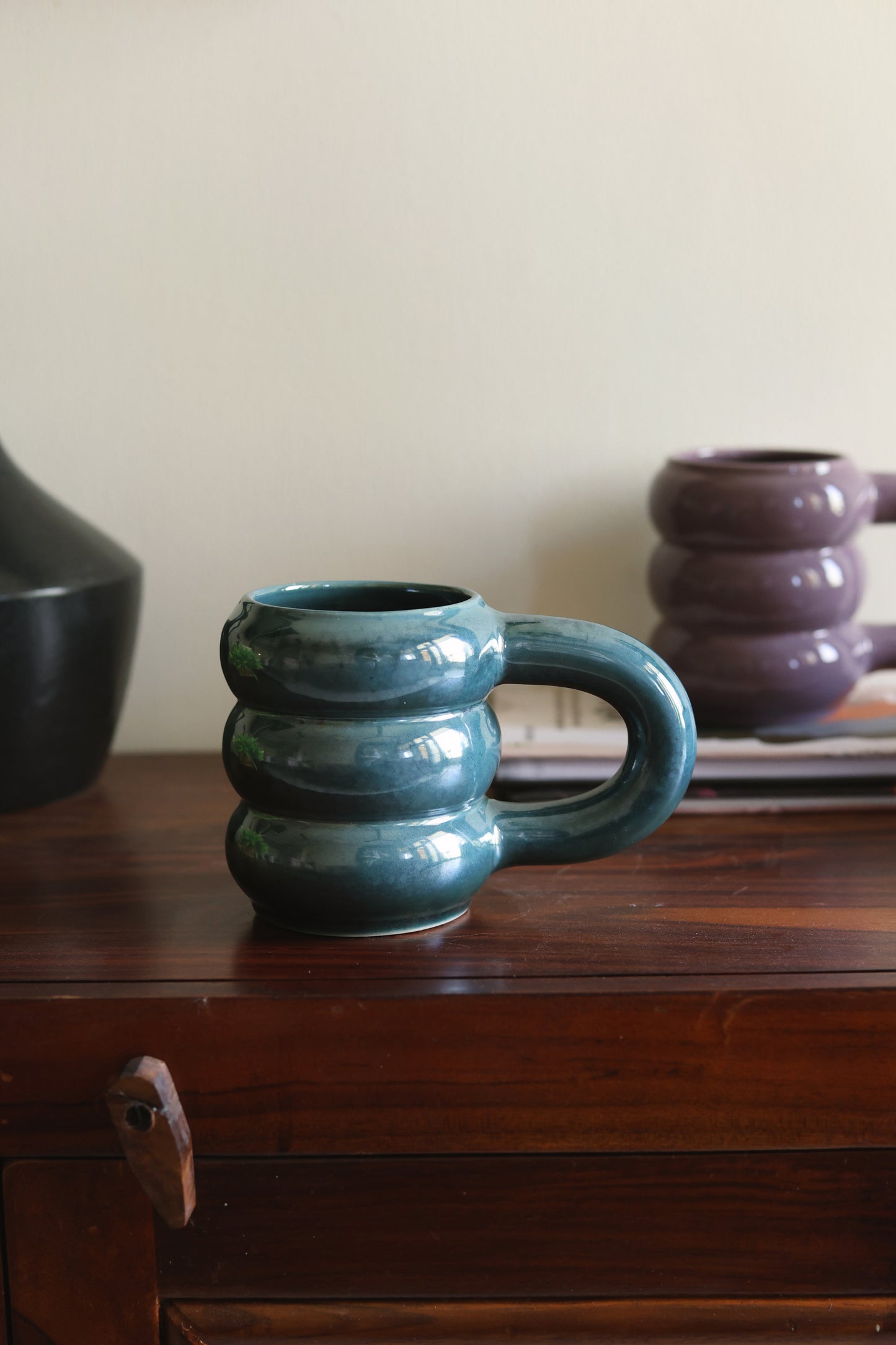 Jumbo Bubble Mug- Teal