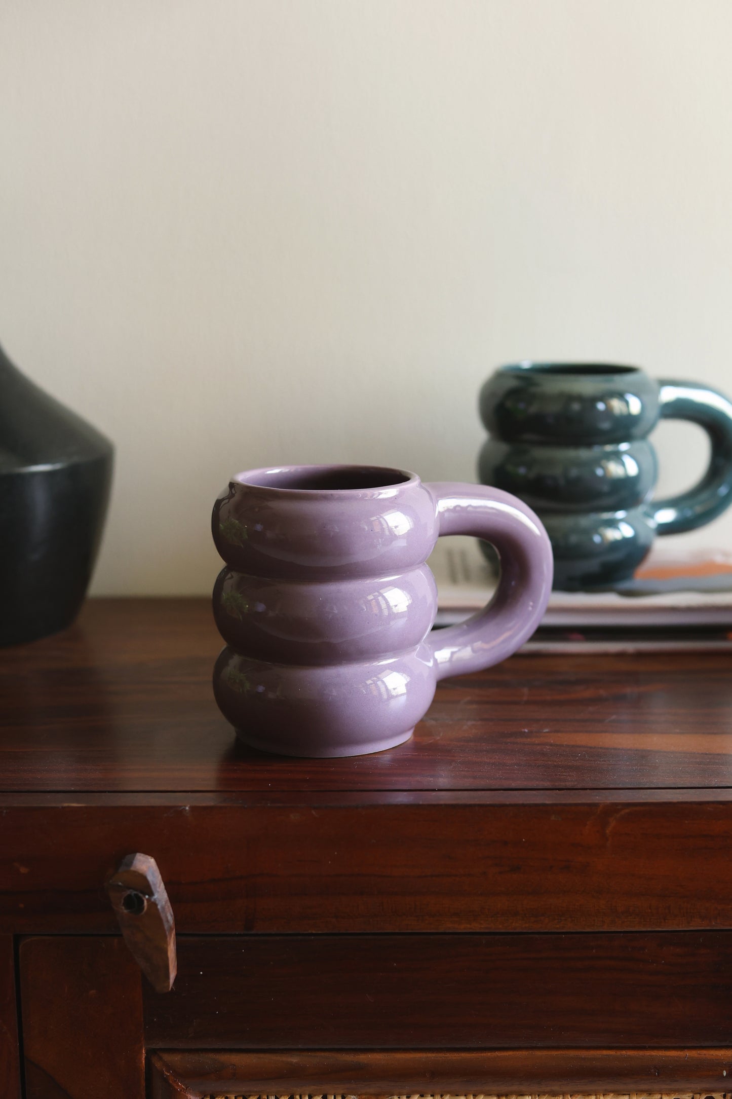 Jumbo Bubble Mug- Mauve