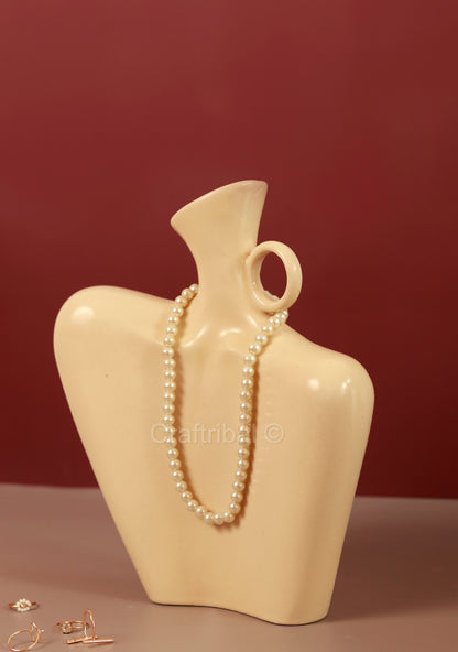 Lady Neck Vase/ Necklace Hanger