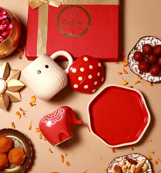 Crimson Charm Diwali Hamper