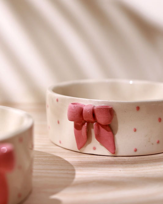 Pink Bow Breakfast Bowl
