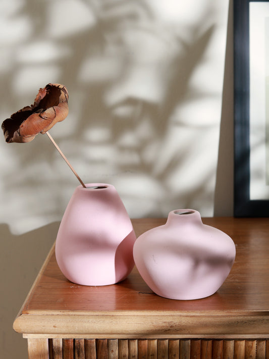 Esoteric Vases (Pink -Set of 2)