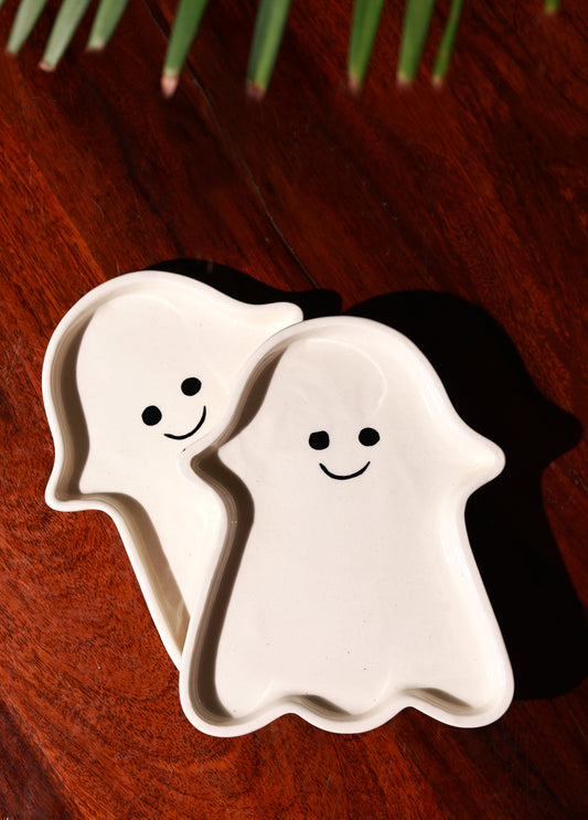 Ghost Dessert Plate