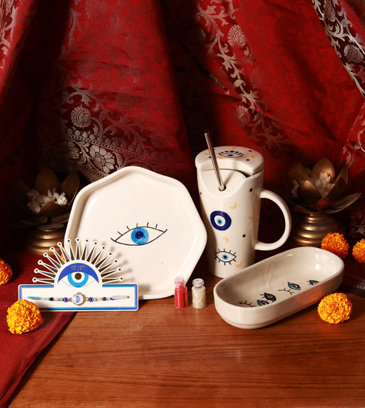 The Nazar Rakhi Hamper