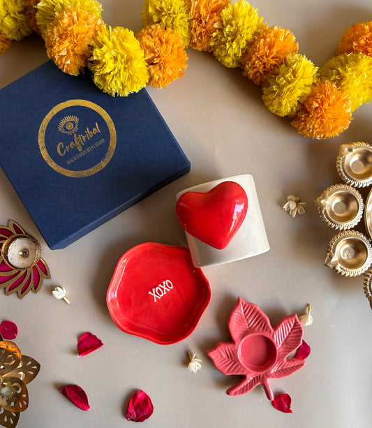 Red Romance Diwali Hamper