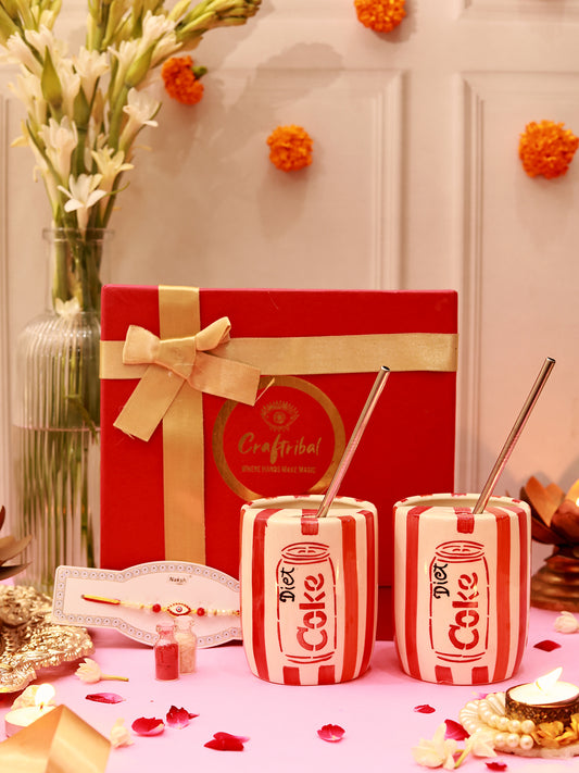The Diet Coke Sipper Rakhi Hamper