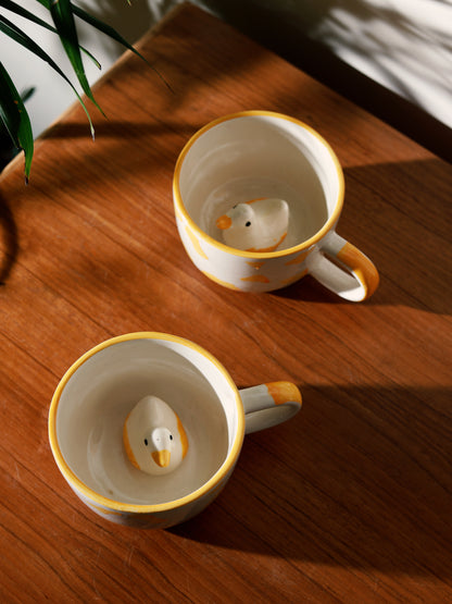 Dog & Duck Mug Combo