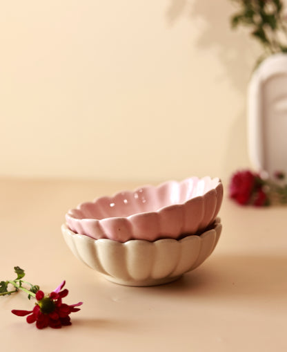 Flower Dessert Bowl Combo