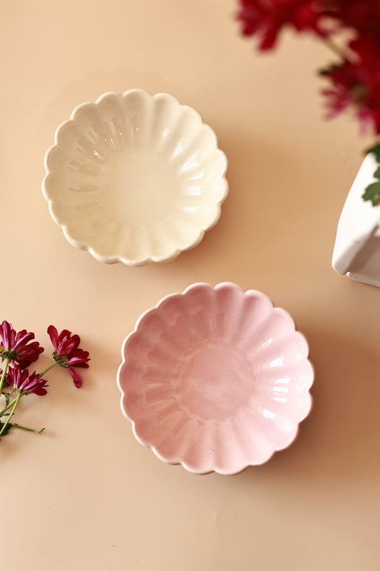 Flower Dessert Bowl Combo