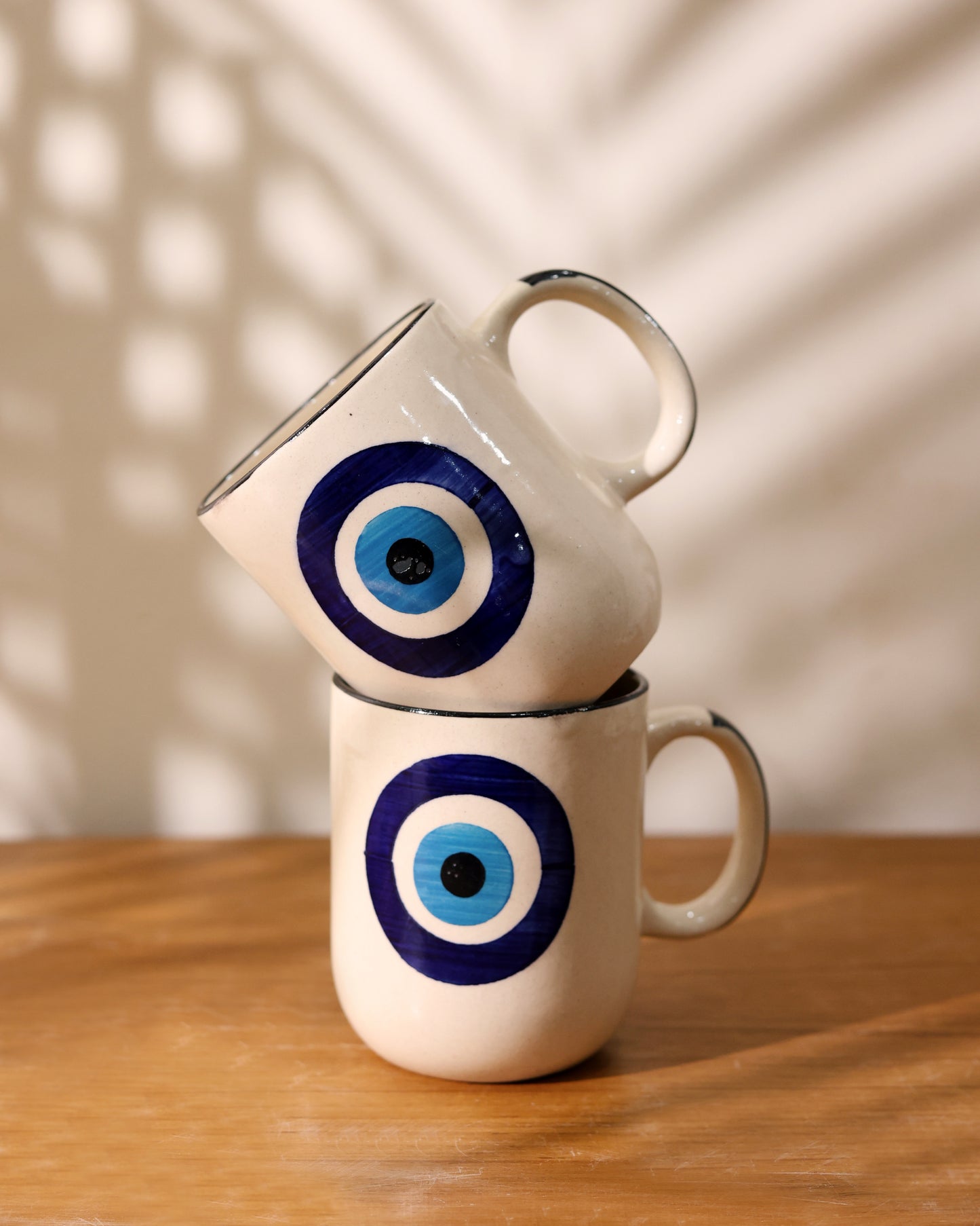 Evil Eye Mug and Platter Combo