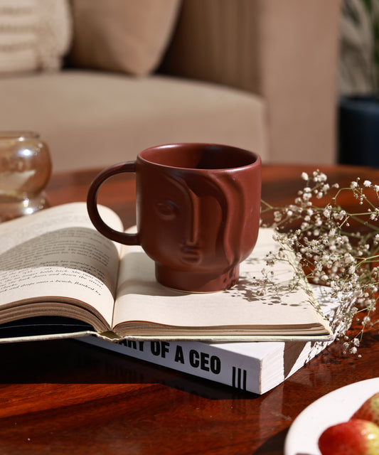 Pinteresty Face Cup (Brown)