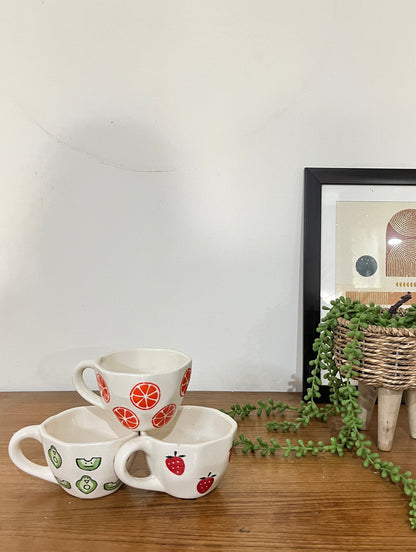 Set of 3 Fruit Cups