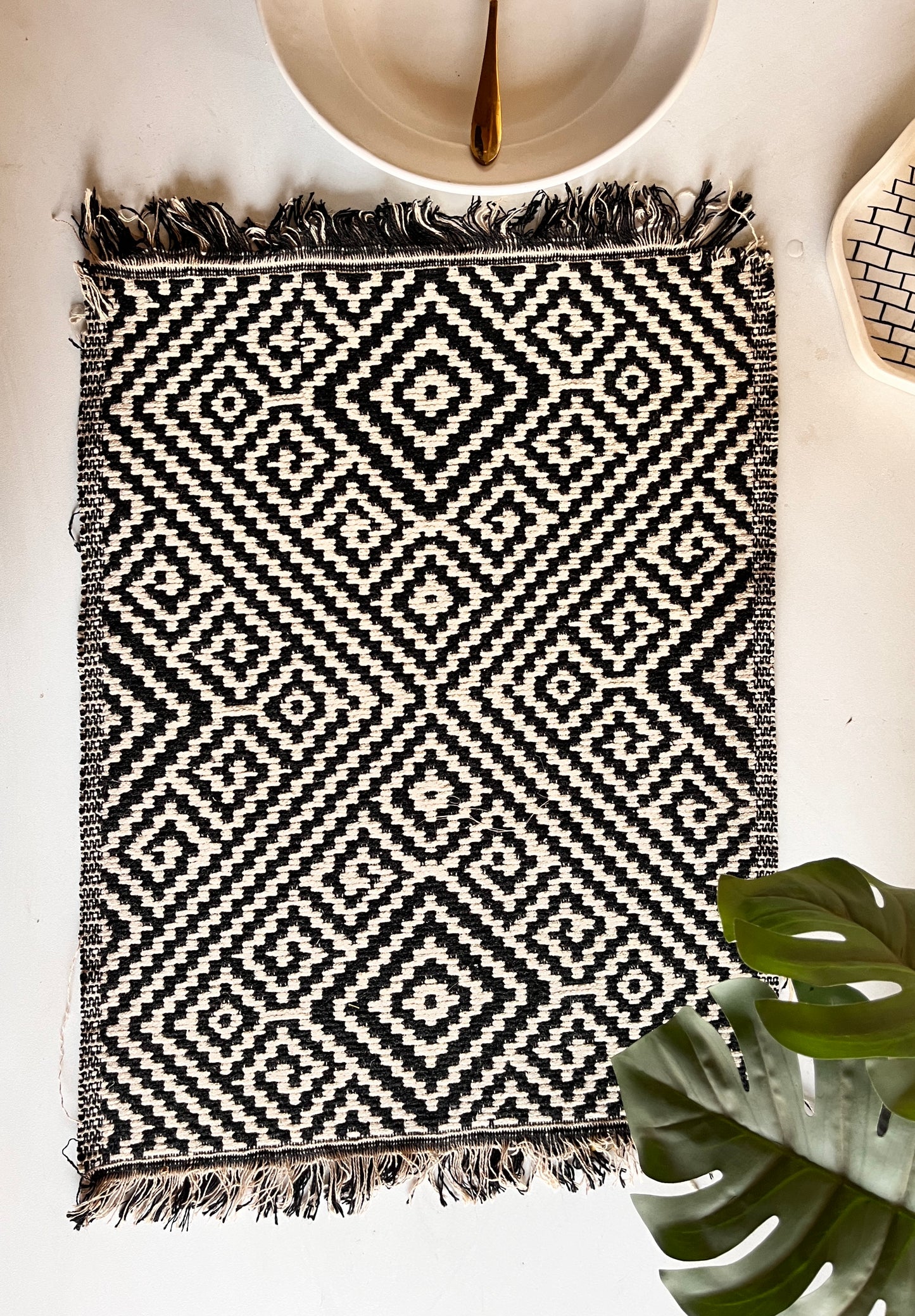Monochrome Table Mats (Pack of 2)