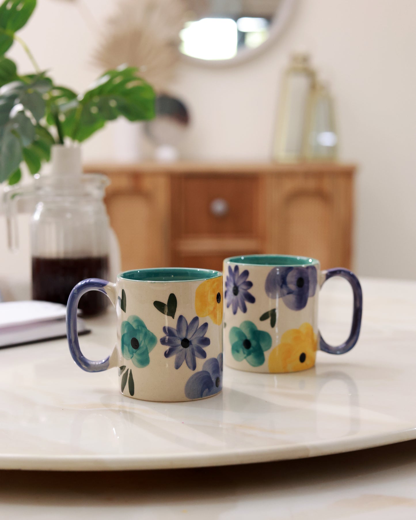 Spring Blossom Platter & Mug Combo