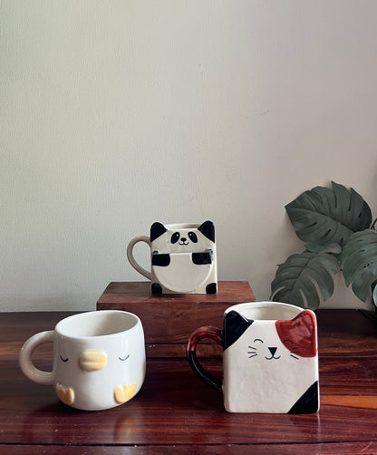 Set of 3 Bestselling Animal Mugs