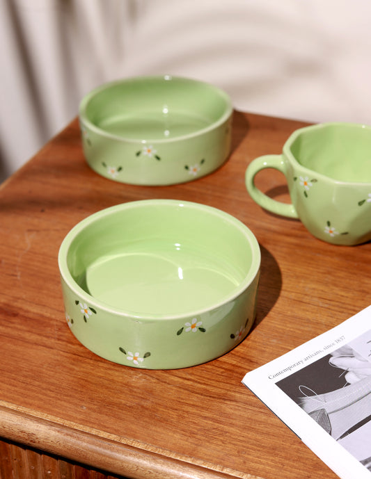 Garden Glow Breakfast Set (Green)