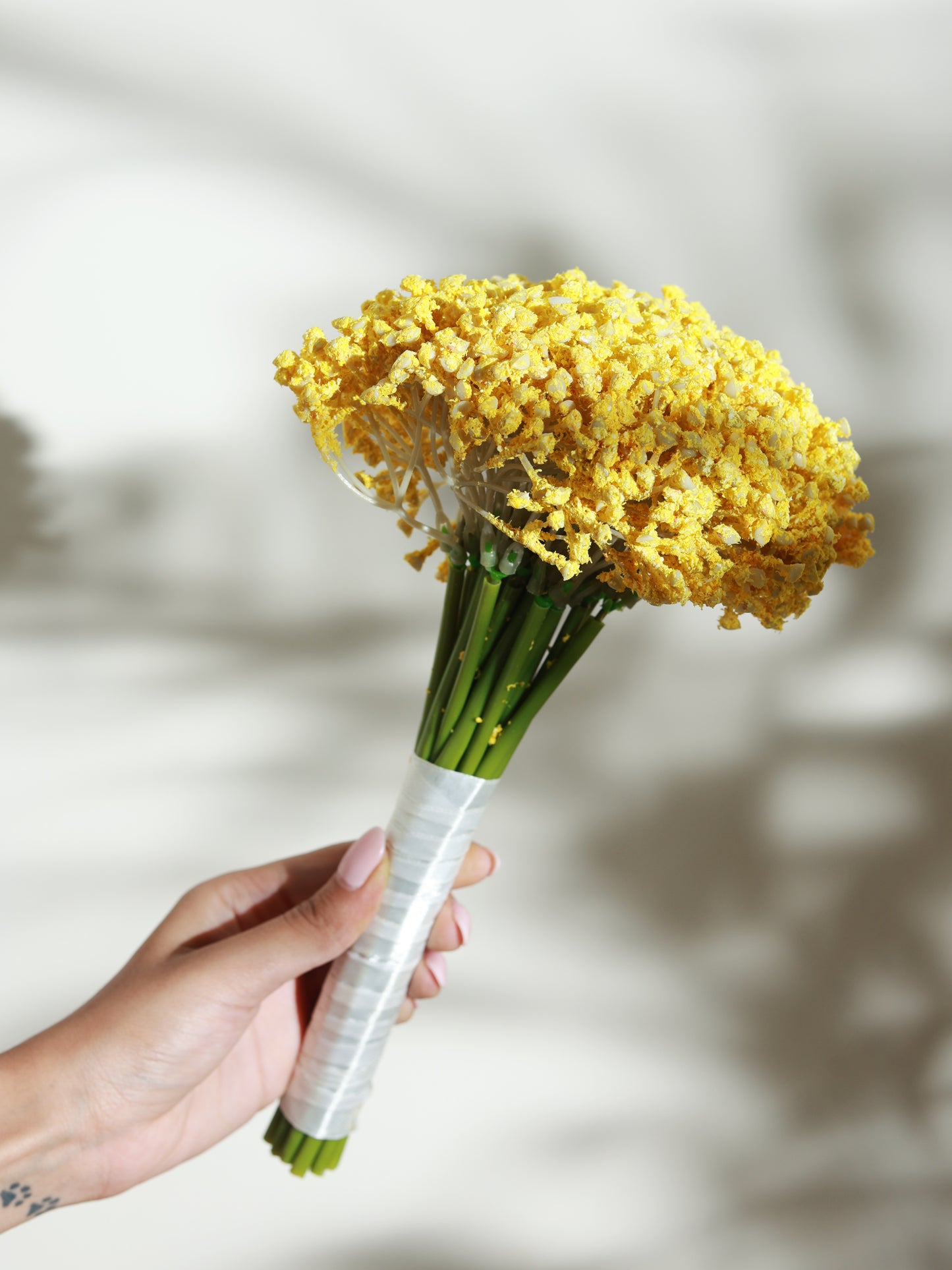 Artificial Baby Breath Flowers- Yellow