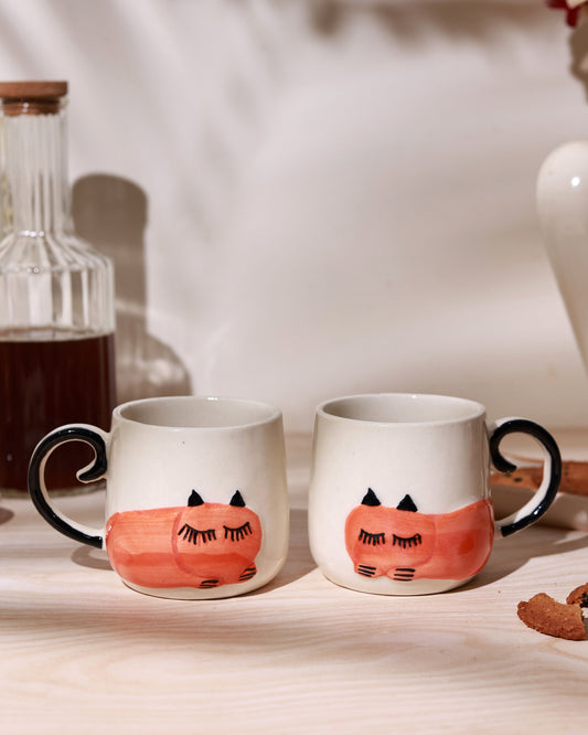 Orange Cat Mug