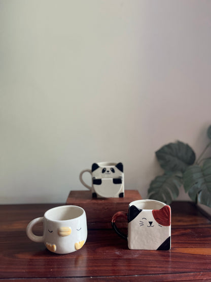 Set of 3 Bestselling Animal Mugs