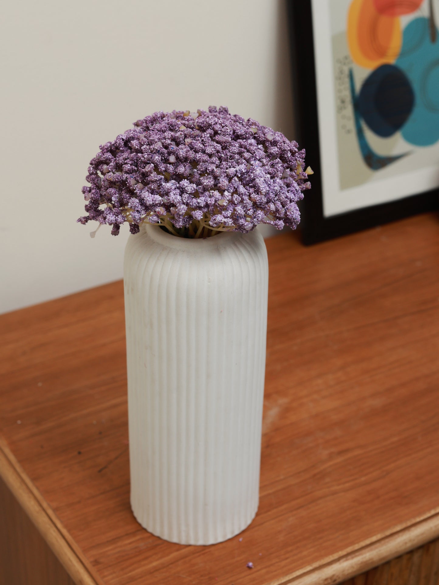 Artificial Baby Breath Flowers- Purple