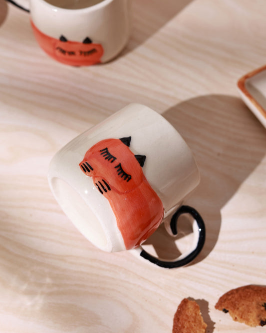 Orange Cat Mug