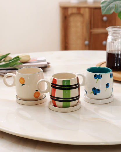 Triple Delight Cup Saucer Combo