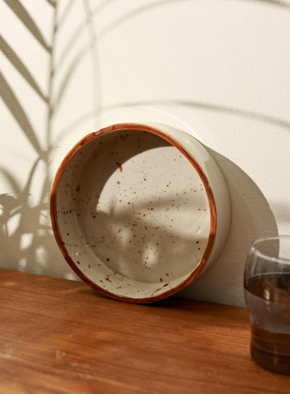 Ceramic Meal Bowl- Beige