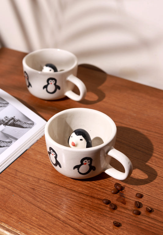 3D Penguin Mug