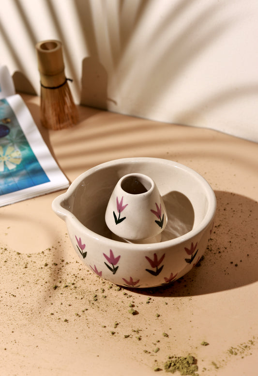 Tulip Whisper Matcha Set