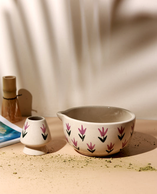 Tulip Whisper Matcha Set