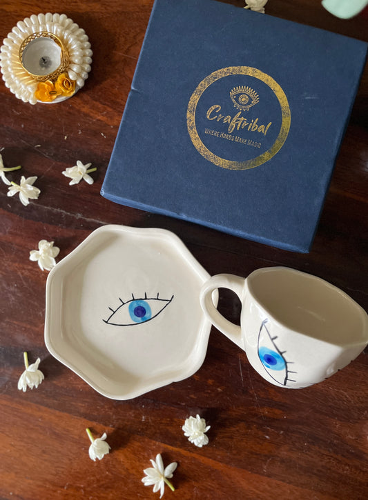 Evil Eye Breakfast Set Gift Hamper