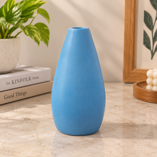 Blue Bottle Vase