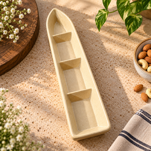 Rustic Beige Platter