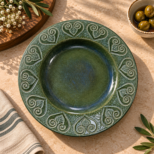 Moss Green Plate