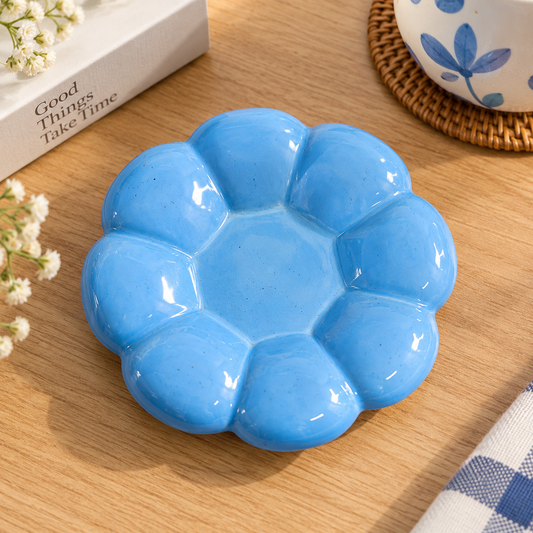 Sunflower Blue Jewellery Dish