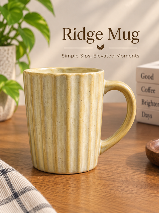 Ridge Ribbed Mug