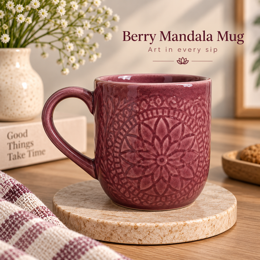 Berry Mandala Mug