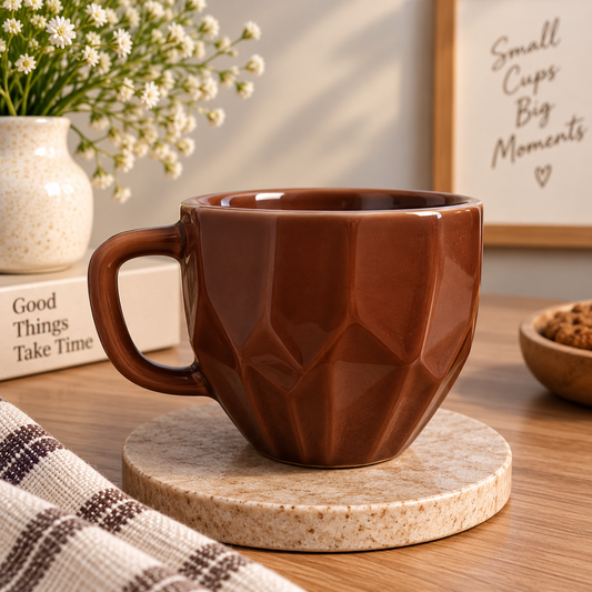 Brown Diamond Mug
