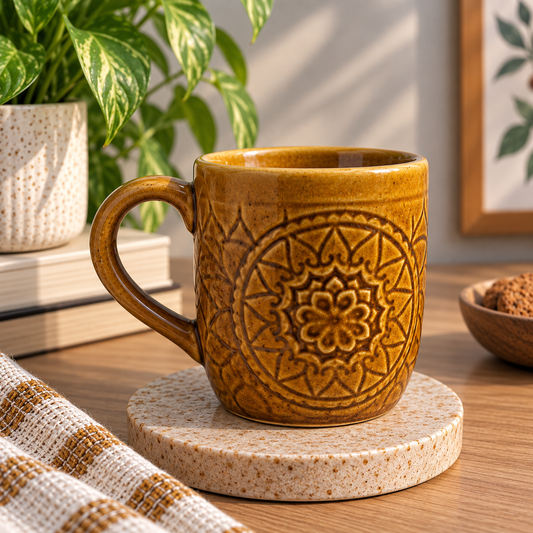 Golden Mandala Mug